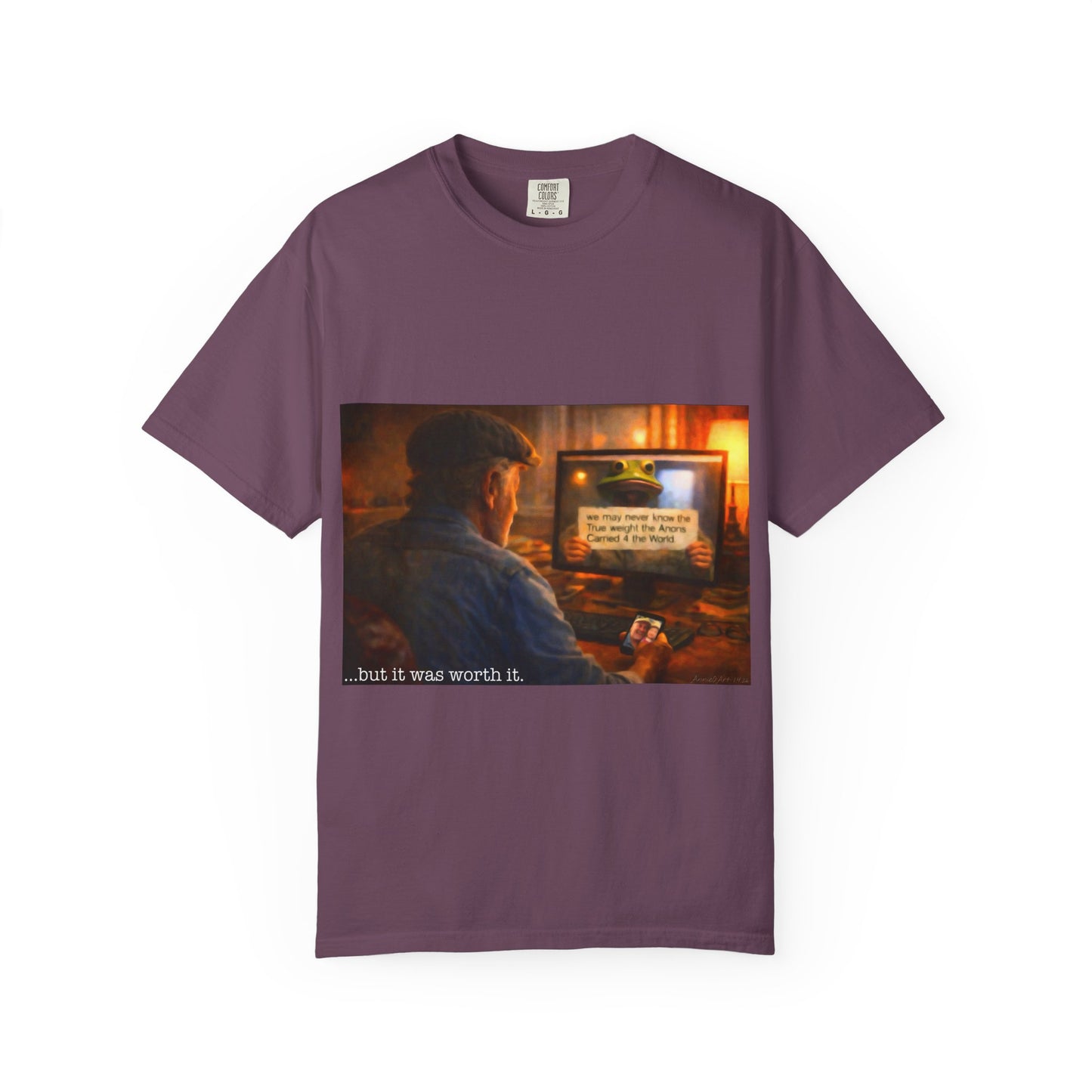 Anons, Keyboard Warriors 'But It Was Worth It' Tee