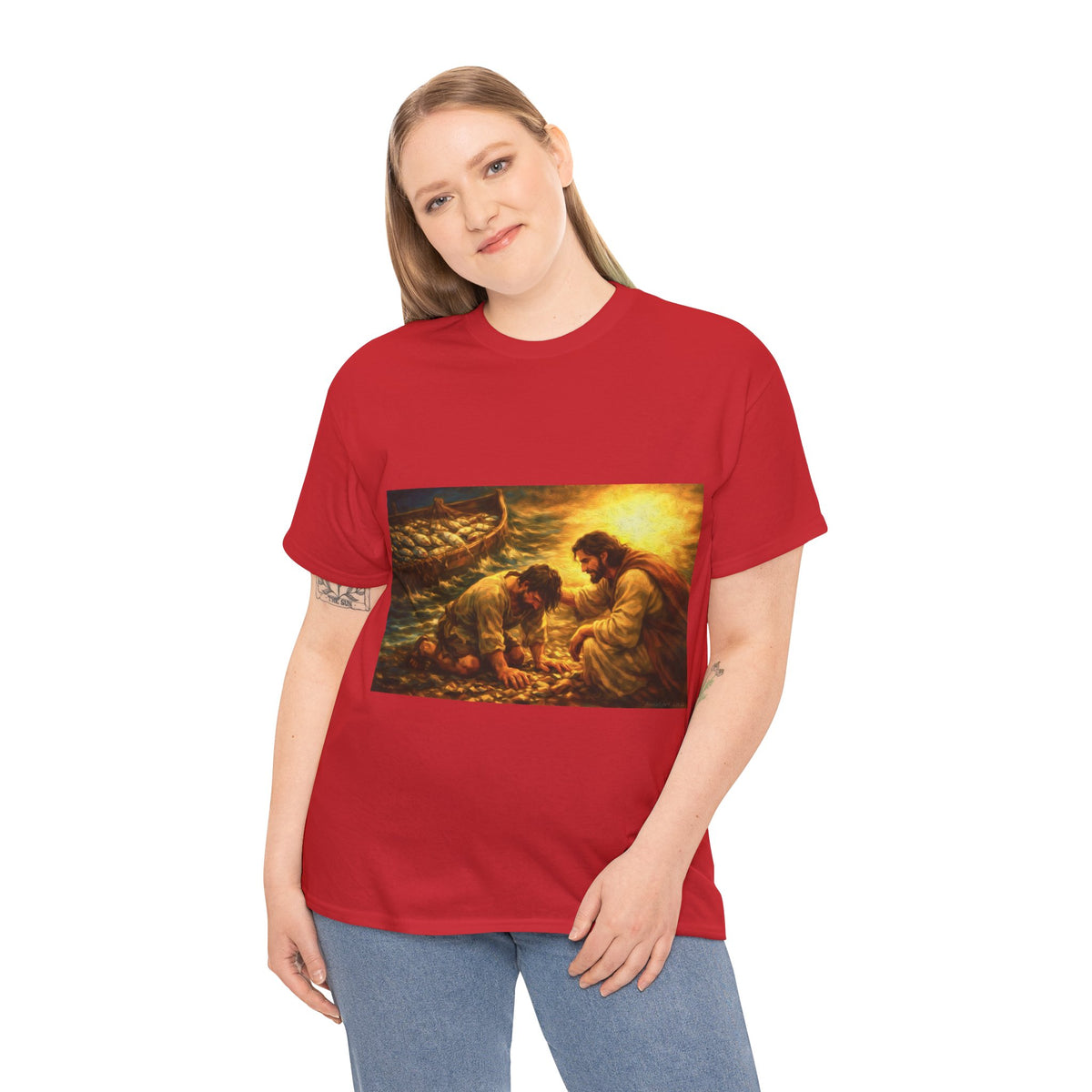 Jesus Calling Peter T-Shirt – Christian Faith Graphic Tee for Men & Women