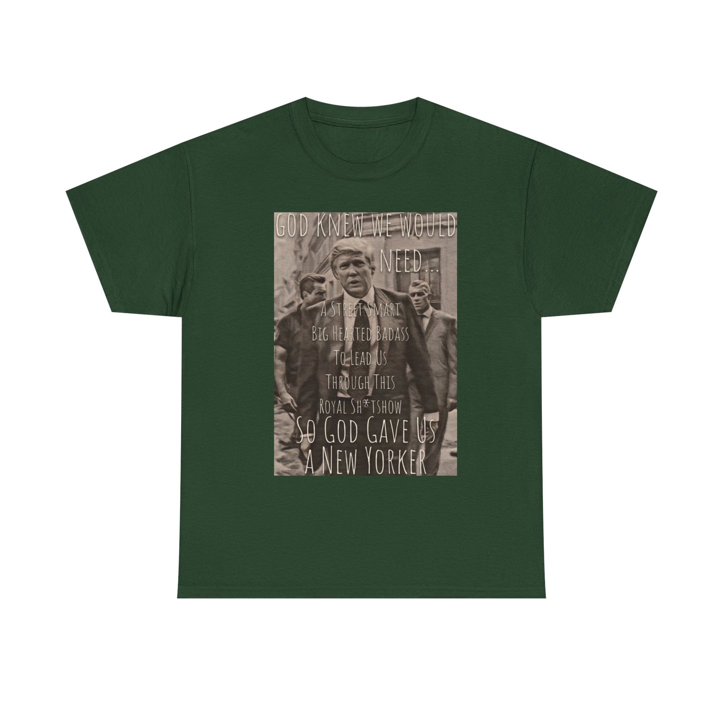 Vintage Trump tee “God gave us a New Yorker” Tee Retro MAGA