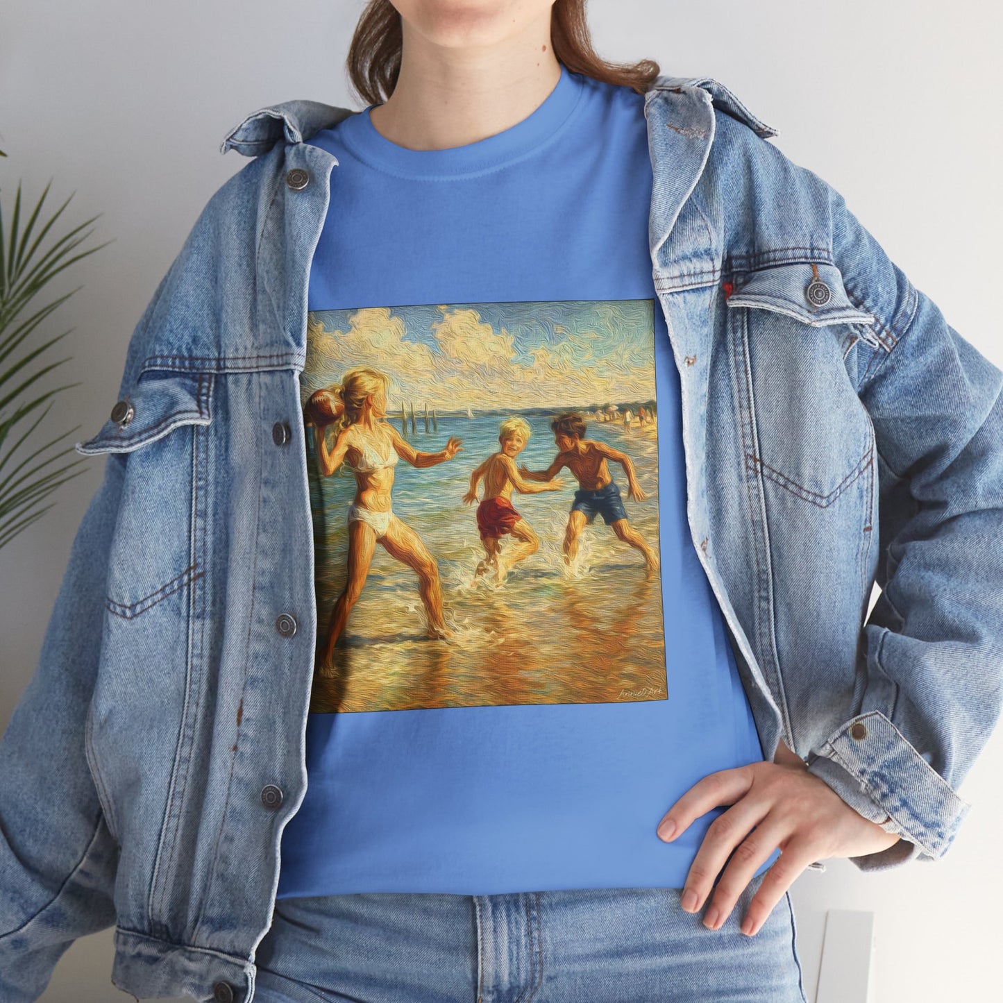 Vintage Beach T‑Shirt — 'Honeysuckle Lodge: 50+ Years of Endless Summer' Retro Seaside Tee