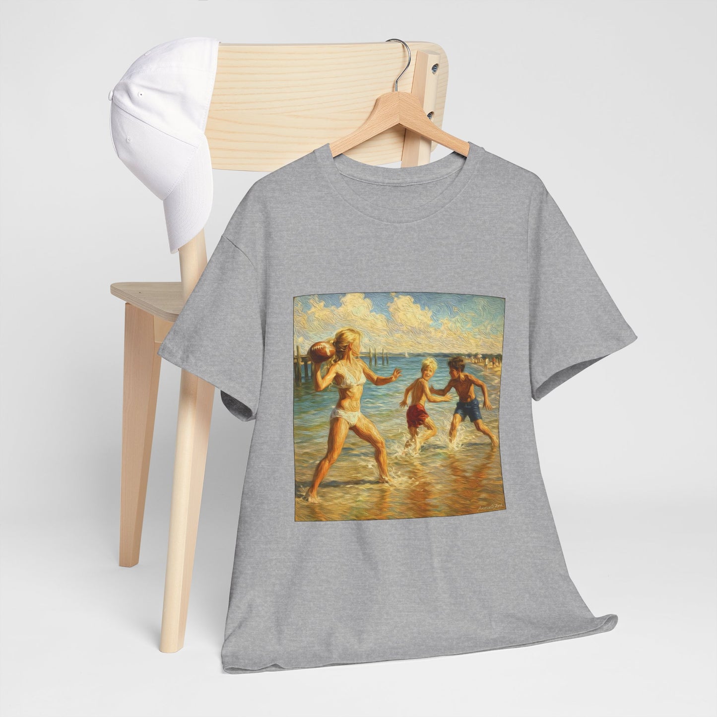 Vintage Beach T‑Shirt — 'Honeysuckle Lodge: 50+ Years of Endless Summer' Retro Seaside Tee