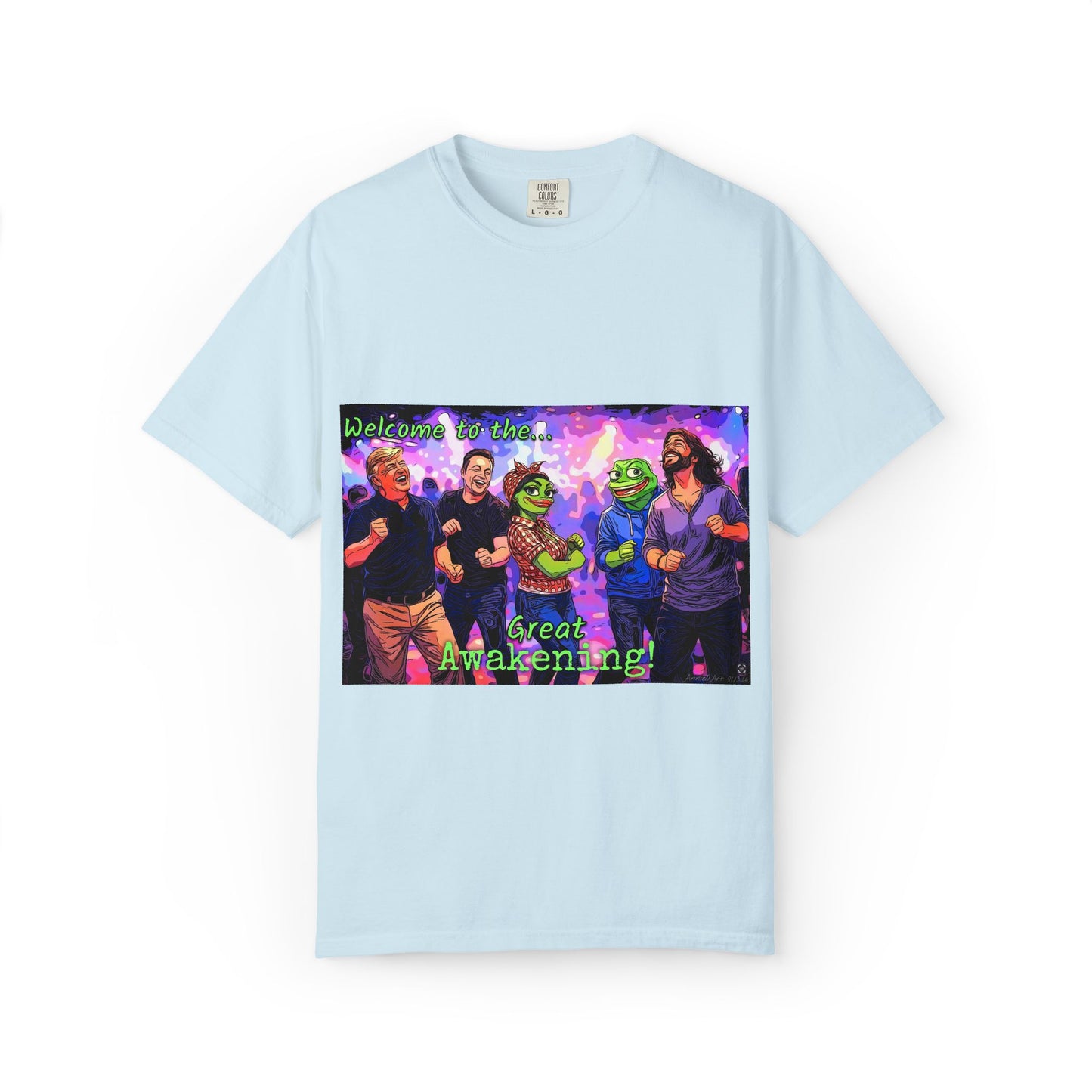 Great Awakening T-Shirt — Psychedelic Pepe & Friends Graphic Tee