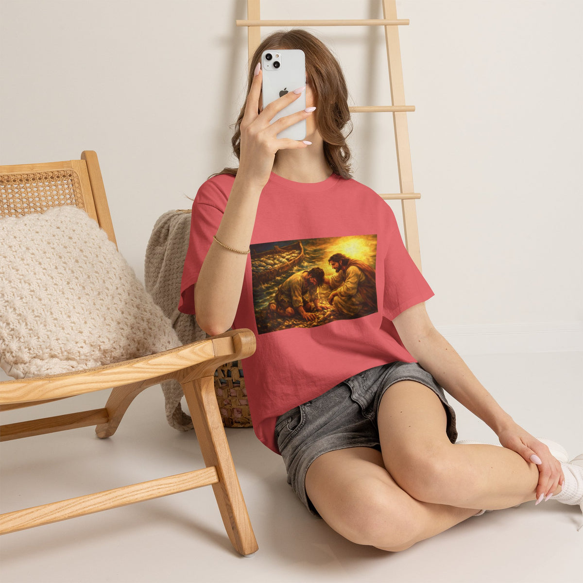 Jesus Calling Peter T-Shirt – Christian Faith Graphic Tee for Men & Women