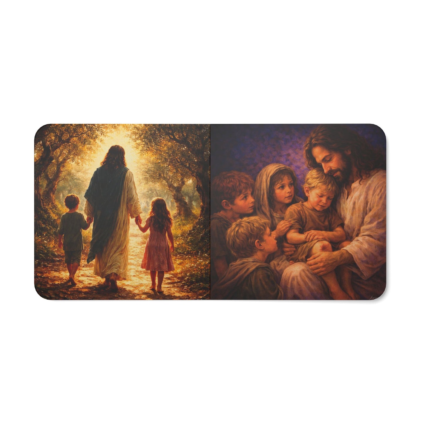 Board Book — "Book of Prayers: I Am With You Always" —Jesus Paintings & Prayer Book for Kids & Adults