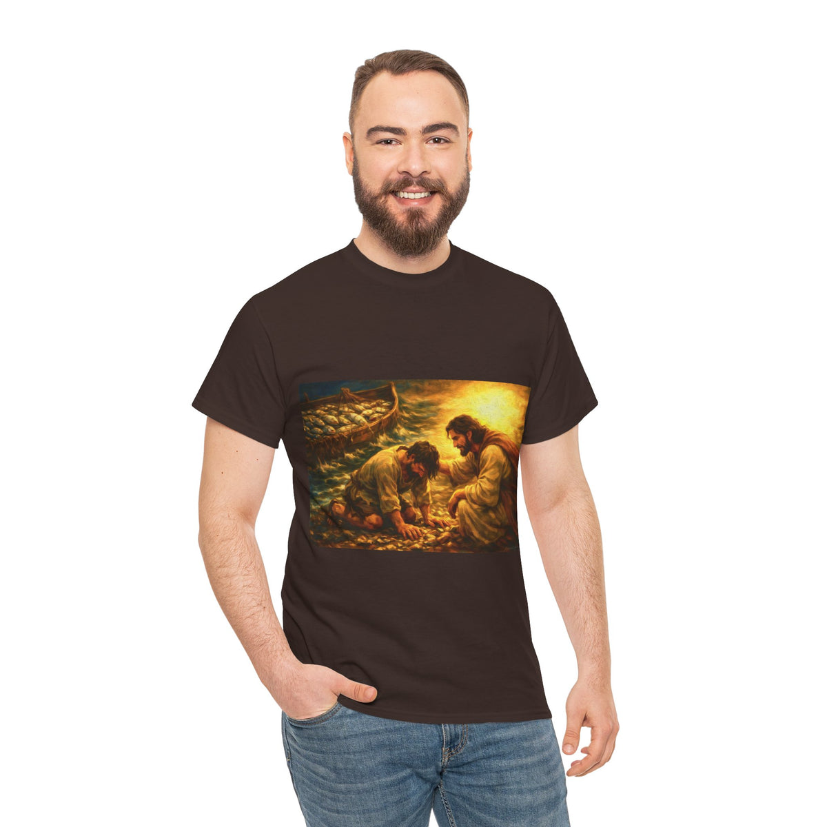 Jesus Calling Peter T-Shirt – Christian Faith Graphic Tee for Men & Women