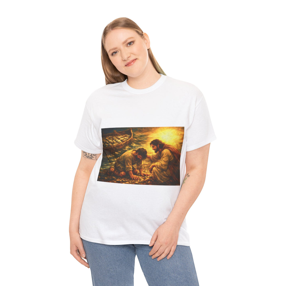 Jesus Calling Peter T-Shirt – Christian Faith Graphic Tee for Men & Women