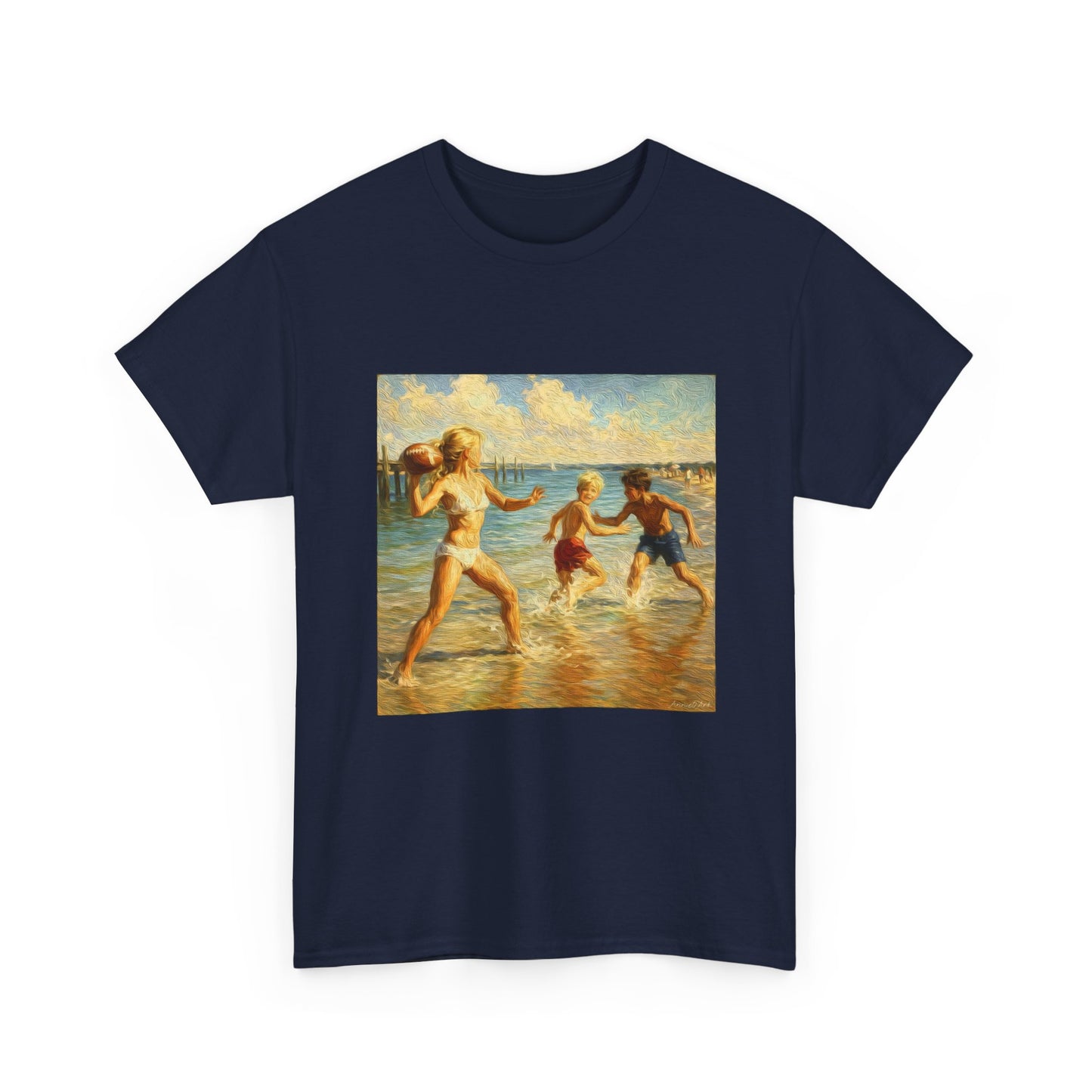 Vintage Beach T‑Shirt — 'Honeysuckle Lodge: 50+ Years of Endless Summer' Retro Seaside Tee