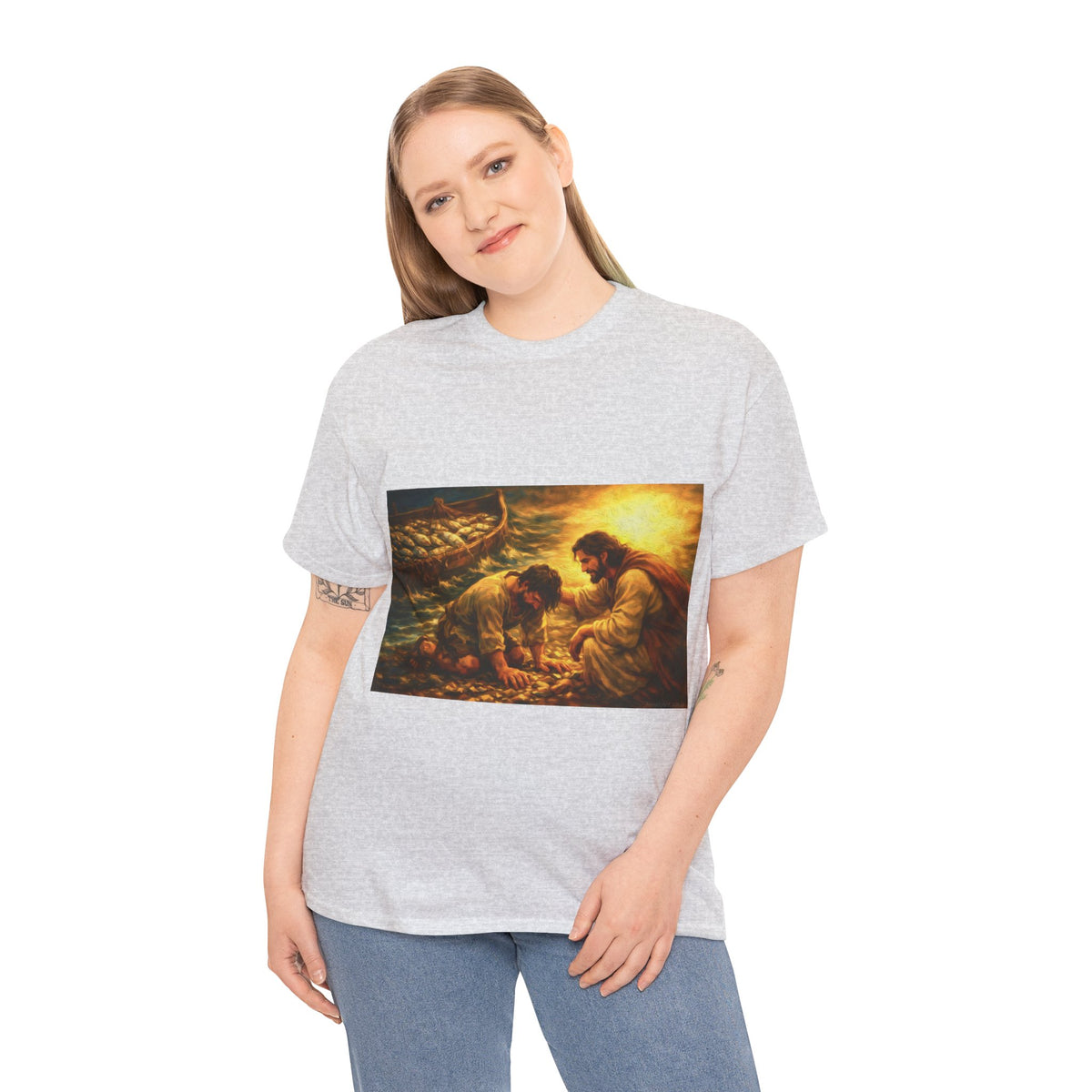 Jesus Calling Peter T-Shirt – Christian Faith Graphic Tee for Men & Women