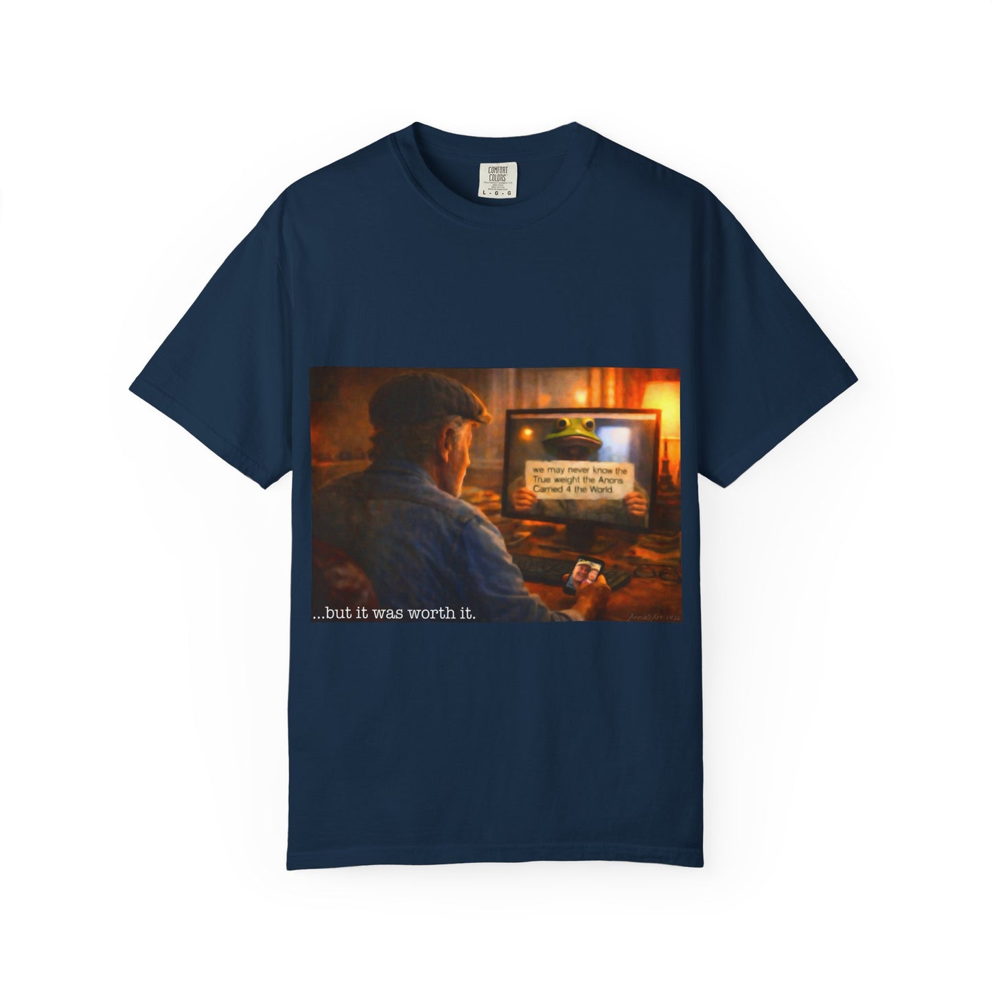 Anons, Keyboard Warriors 'But It Was Worth It' Tee