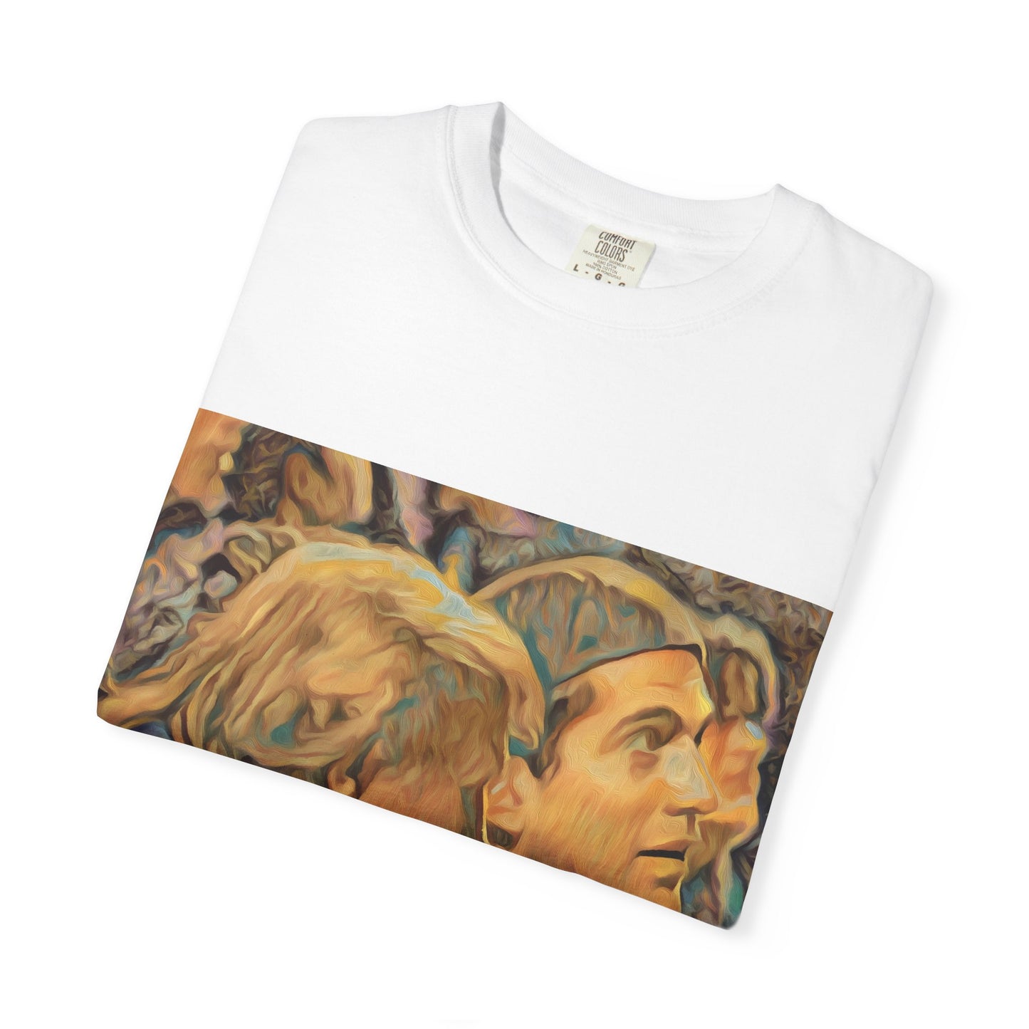 Vintage JFK, Jr & DJT Art T-Shirt – “Wonderful Friends” Graphic Tee
