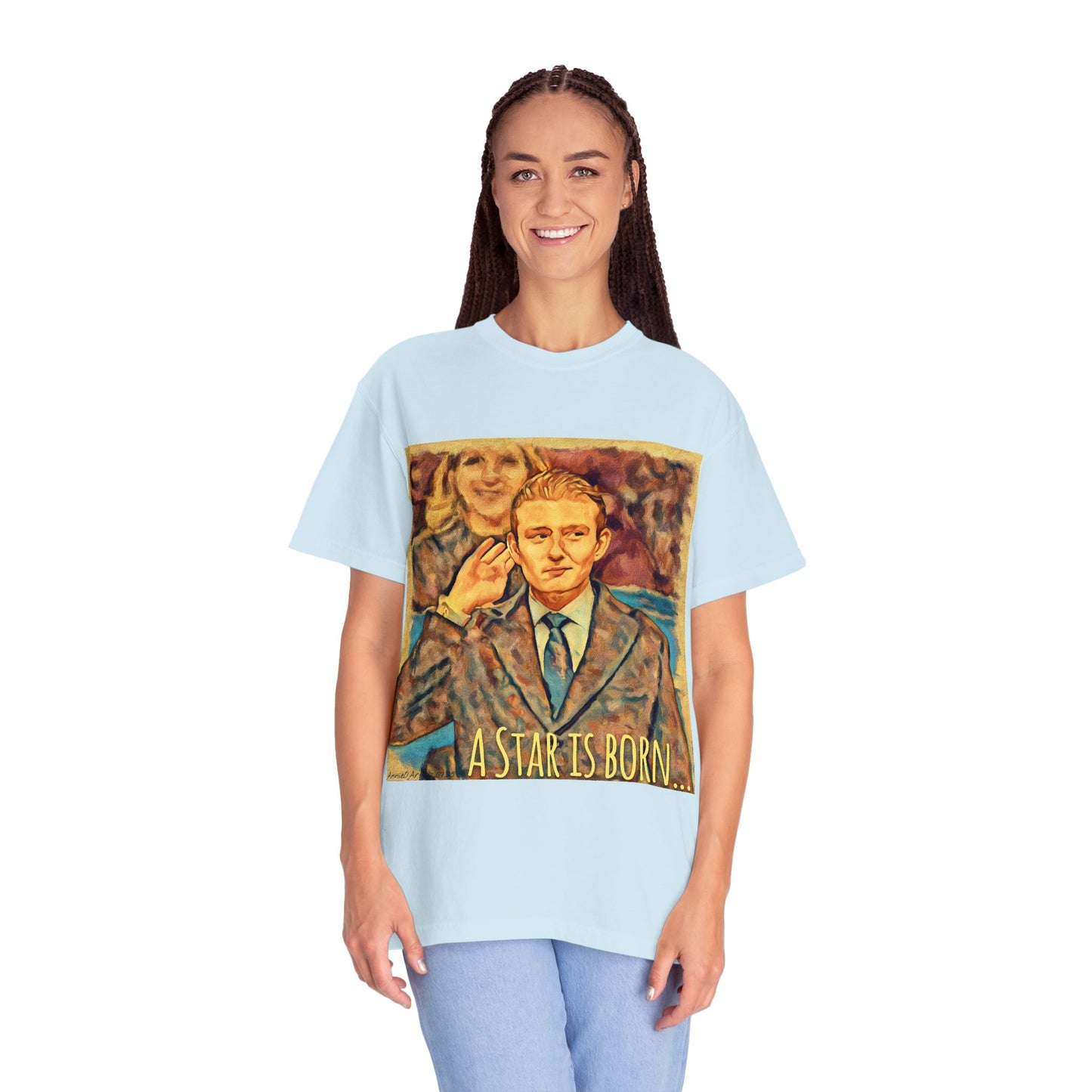 Barron’s “A Star Is Born” T-Shirt — Vintage Portrait Graphic Tee