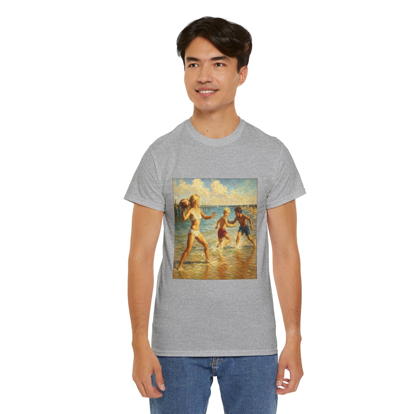 Vintage Beach T‑Shirt — 'Honeysuckle Lodge: 50+ Years of Endless Summer' Retro Seaside Tee