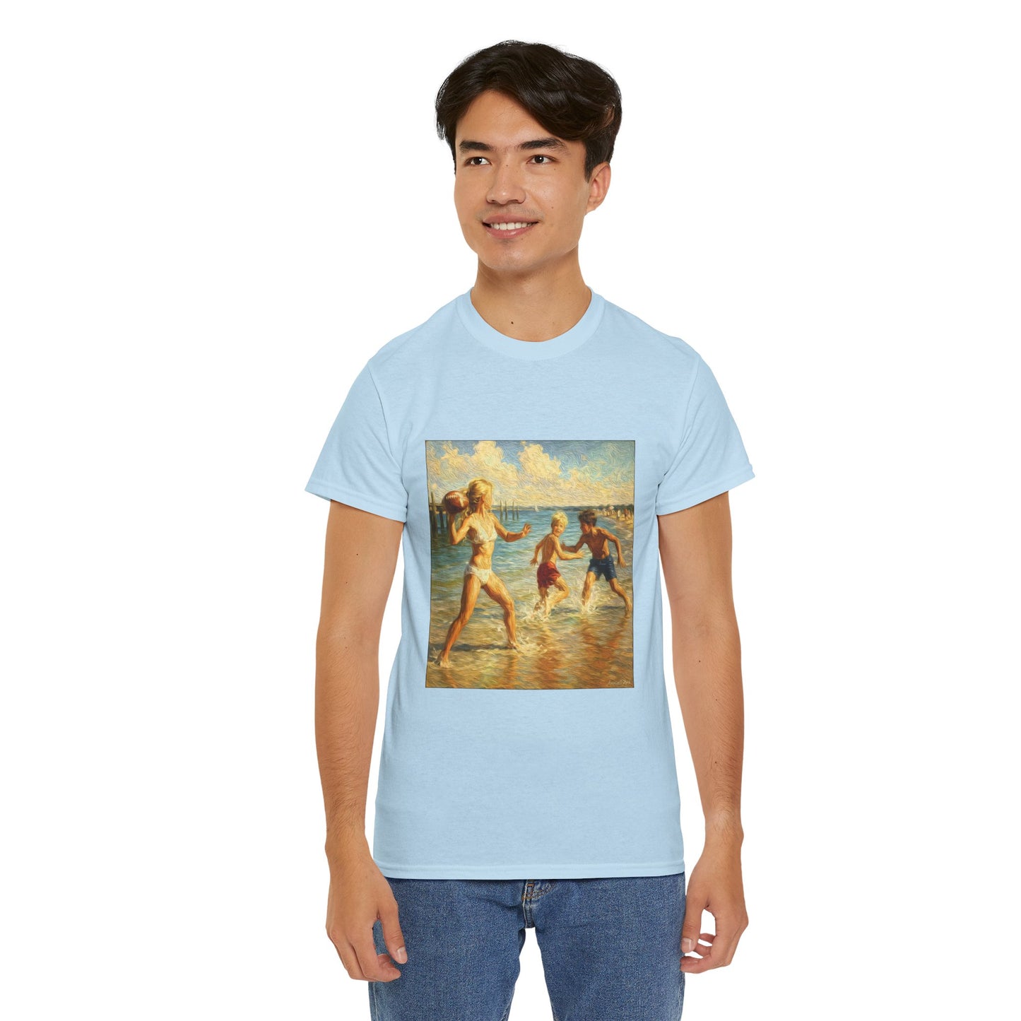 Vintage Beach T‑Shirt — 'Honeysuckle Lodge: 50+ Years of Endless Summer' Retro Seaside Tee