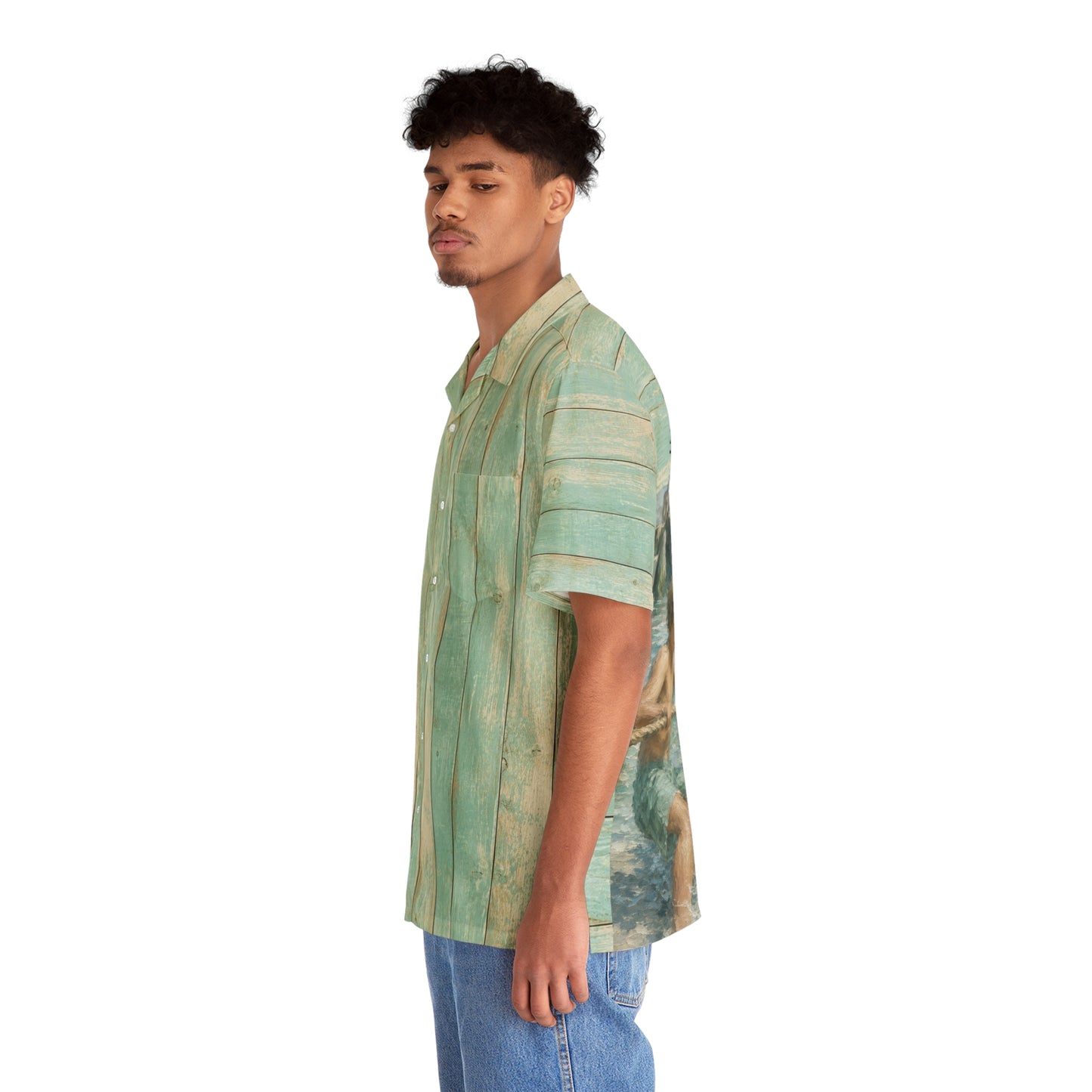 HSL Vintage Hawaiian Beach Shirt