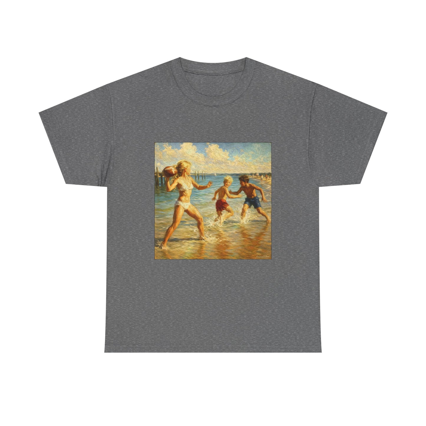 Vintage Beach T‑Shirt — 'Honeysuckle Lodge: 50+ Years of Endless Summer' Retro Seaside Tee