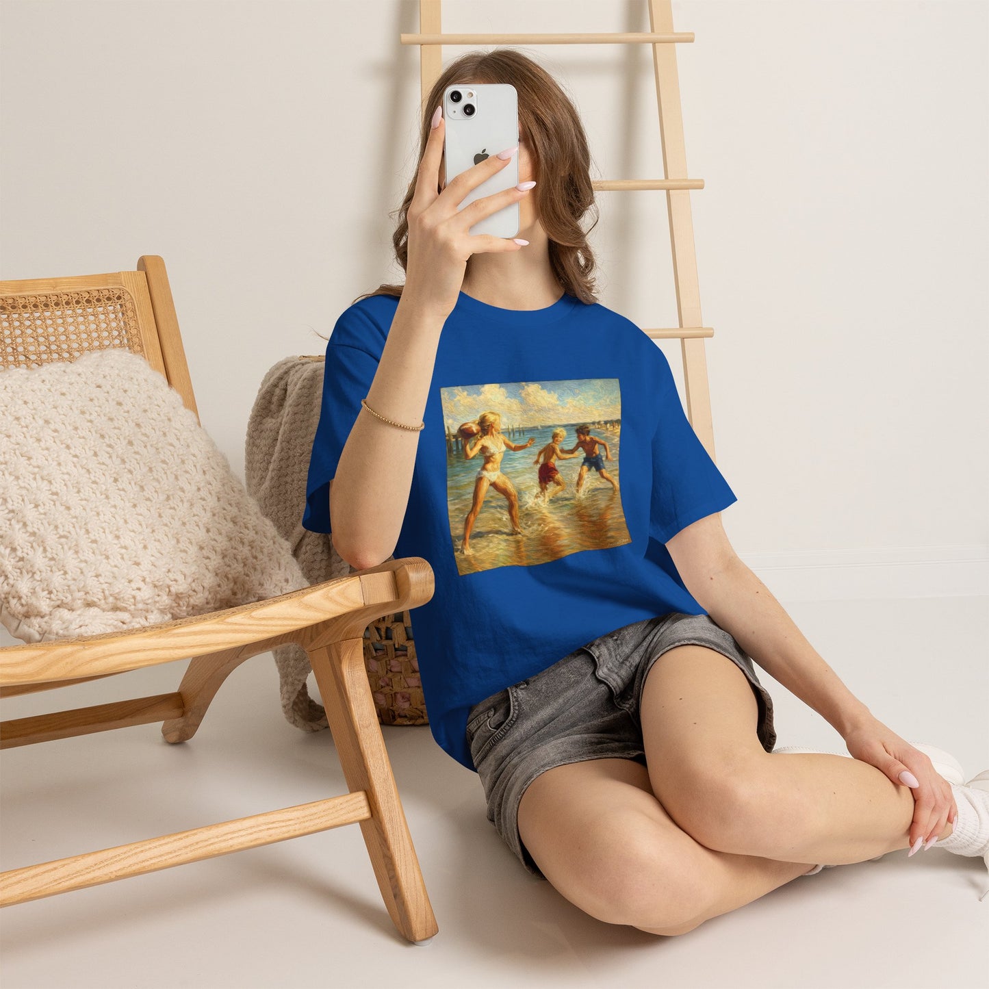 Vintage Beach T‑Shirt — 'Honeysuckle Lodge: 50+ Years of Endless Summer' Retro Seaside Tee