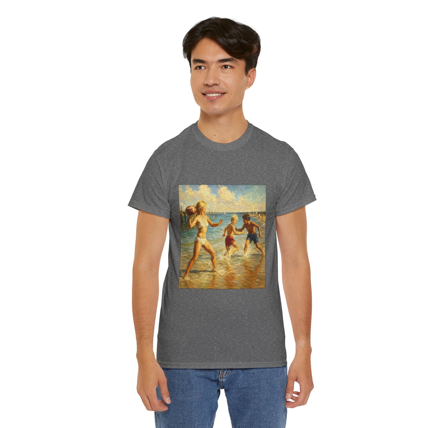 Vintage Beach T‑Shirt — 'Honeysuckle Lodge: 50+ Years of Endless Summer' Retro Seaside Tee