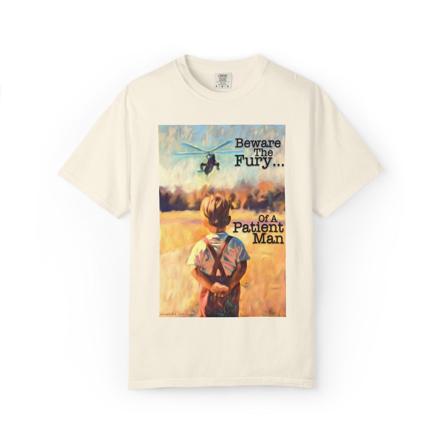 JFK Jr Beware The Fury Of A Patient Man T-Shirt — Vintage Tee