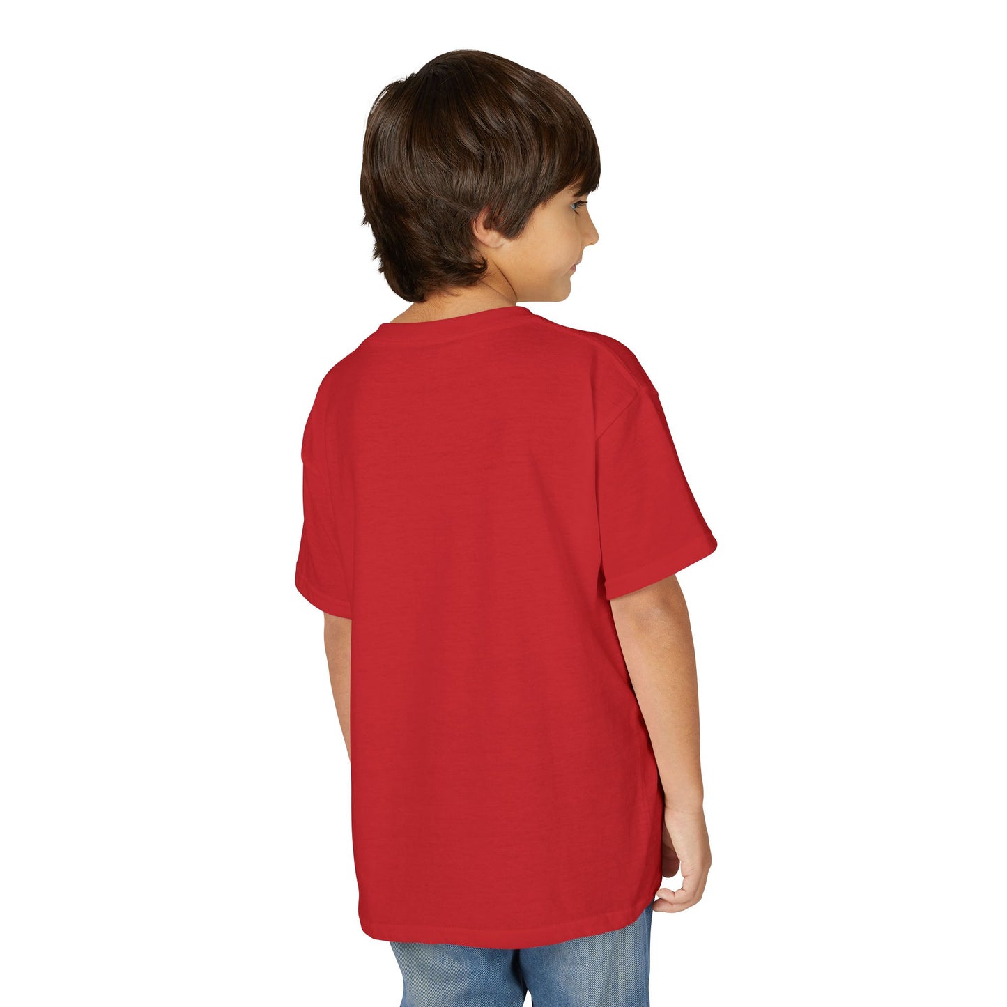 Youth T-Shirt — "Christmas in July" Beach Santa Kids Tee (HSL 2026)
