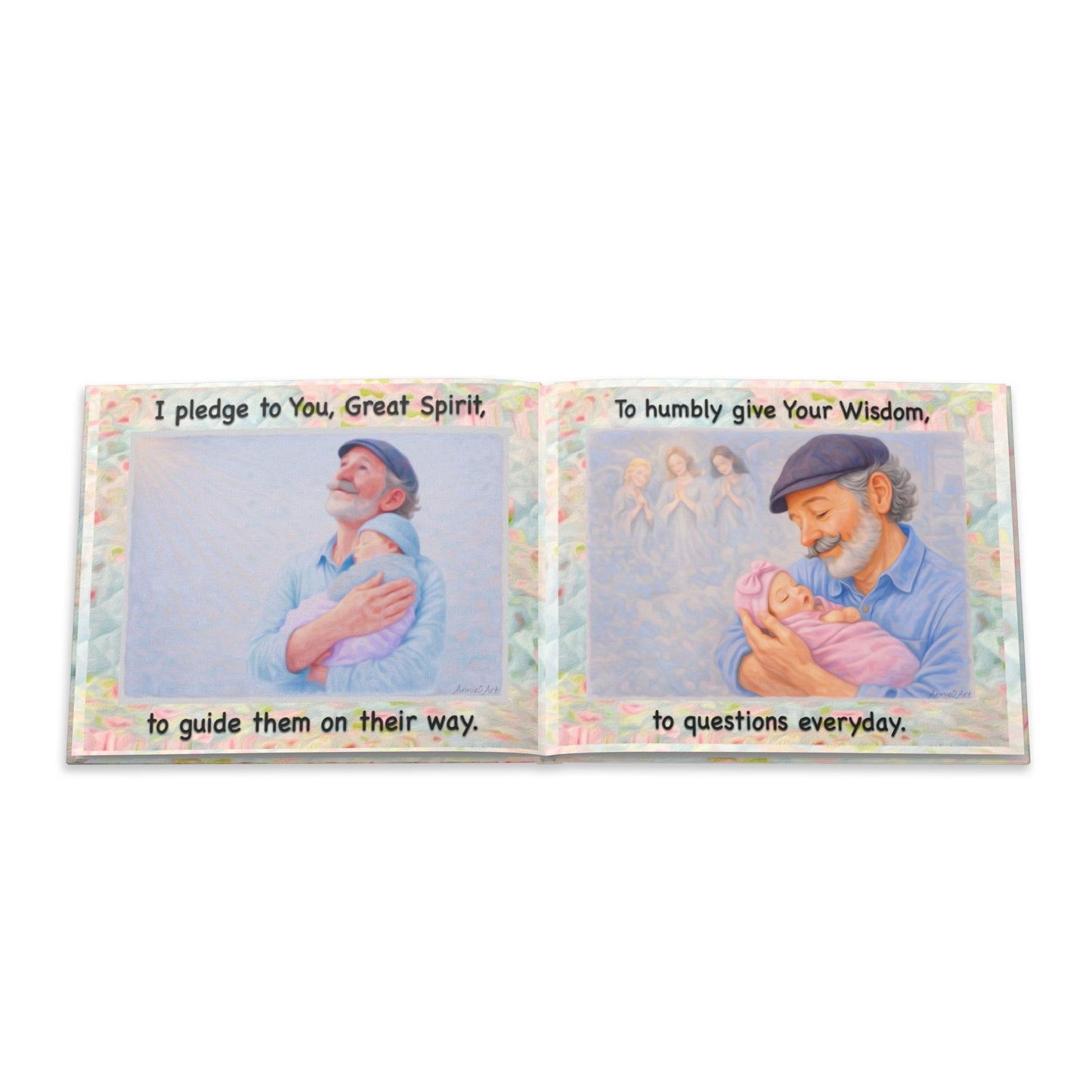 Hardcover Book — "Grandpa Henry & The Day The Babies Were Born" Keepsake