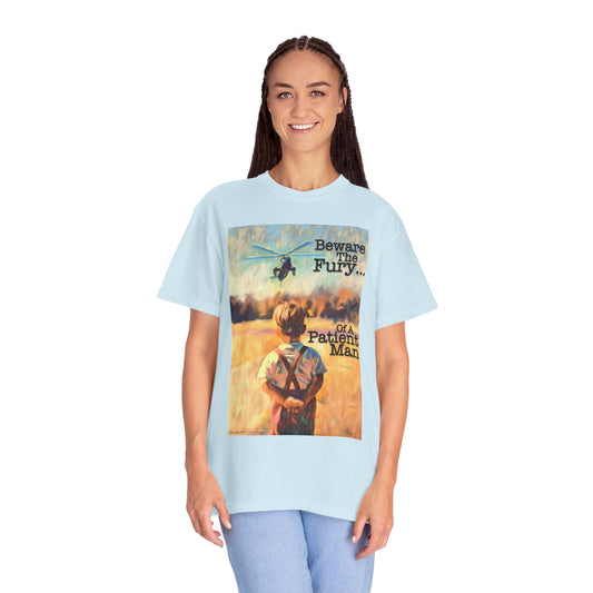 JFK Jr Beware The Fury Of A Patient Man T-Shirt — Vintage Tee