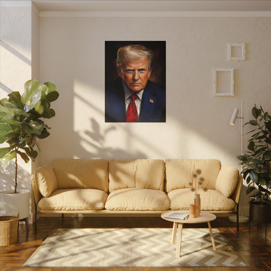 Trump Portrait on Canvas