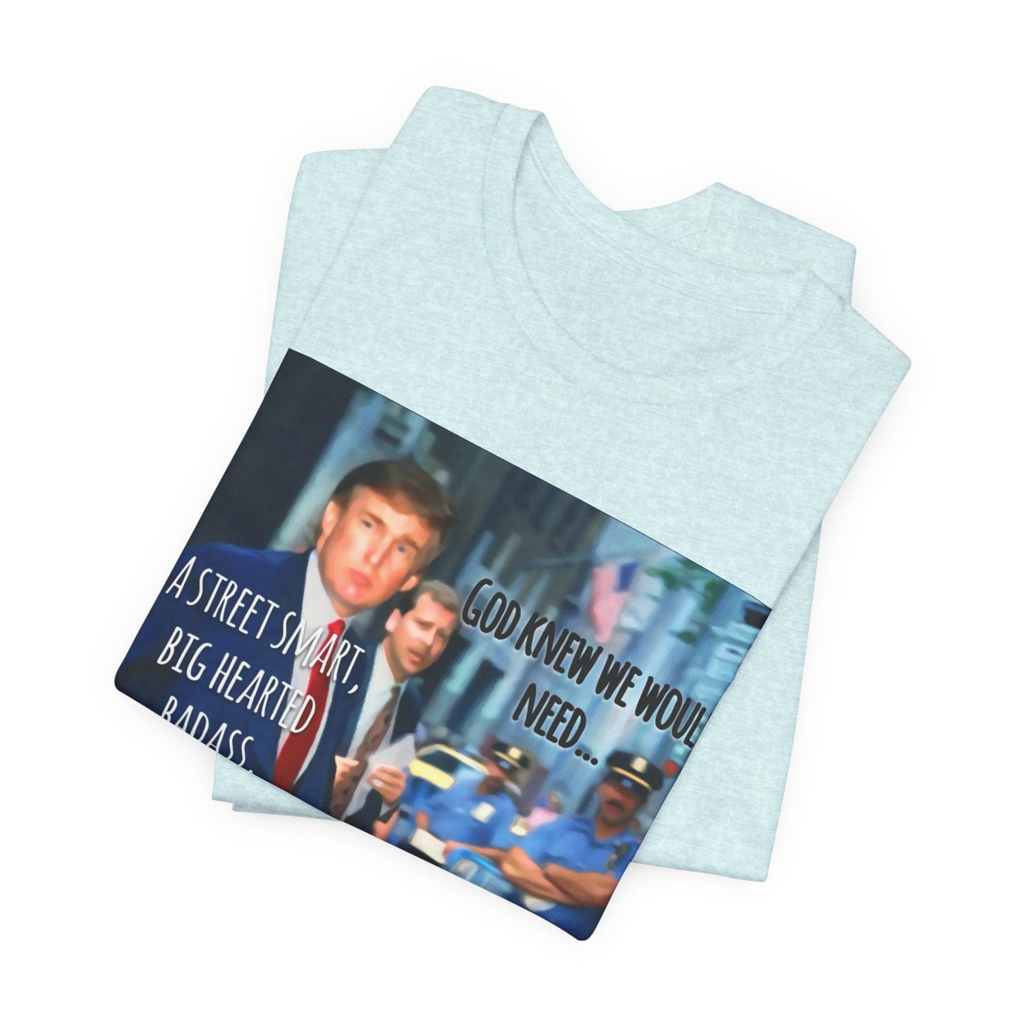 New Yorker Tribute T-Shirt — "So God Gave Us a New Yorker" Graphic Tee