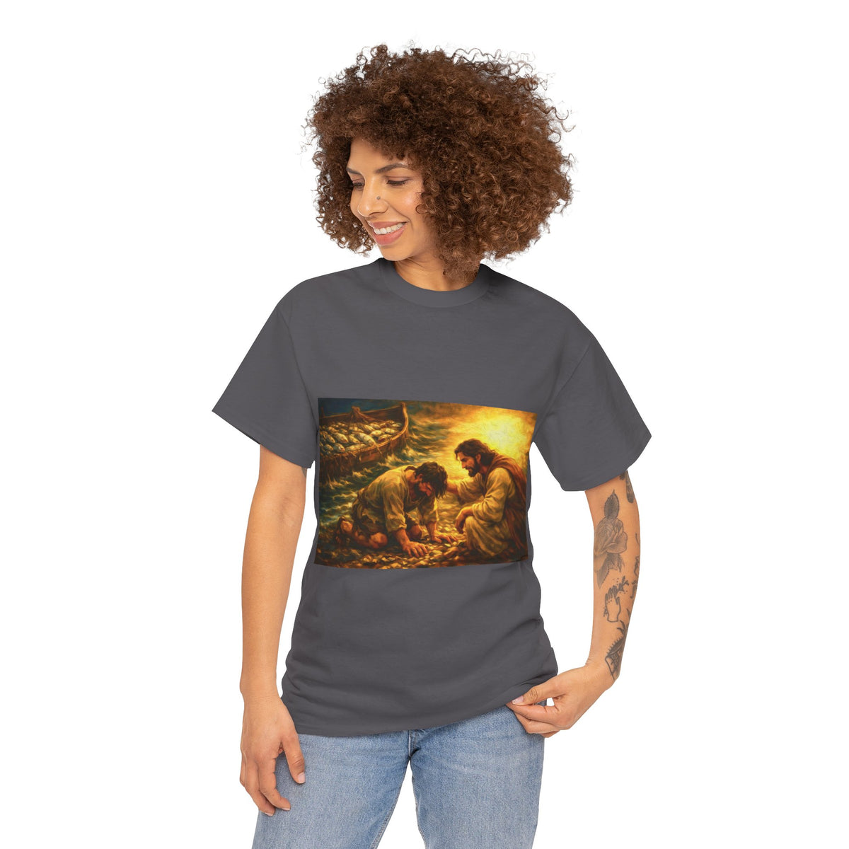 Jesus Calling Peter T-Shirt – Christian Faith Graphic Tee for Men & Women
