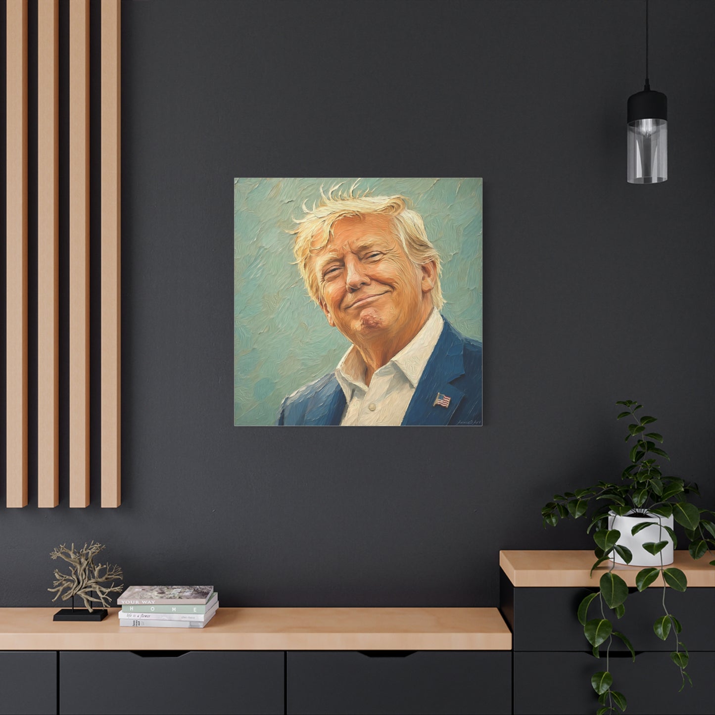 Trump Portrait Canvas