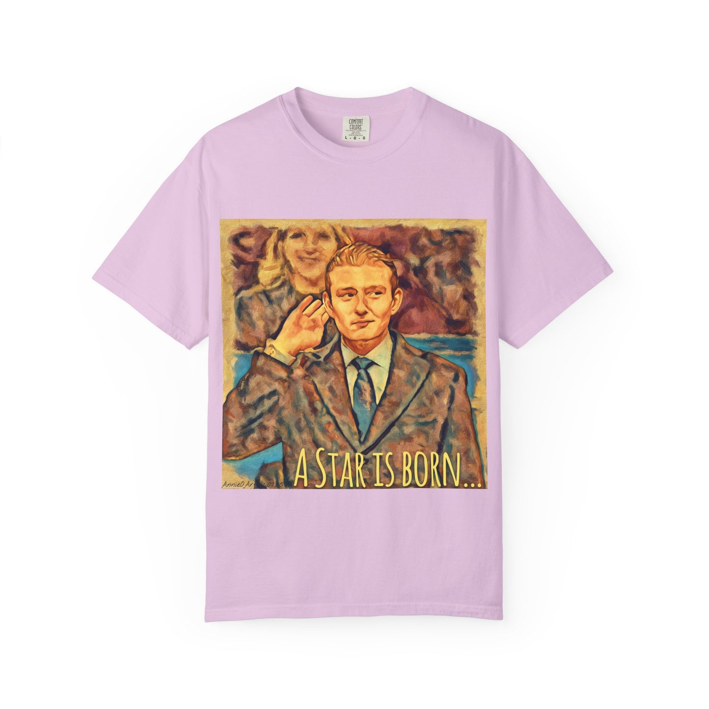 Barron’s “A Star Is Born” T-Shirt — Vintage Portrait Graphic Tee