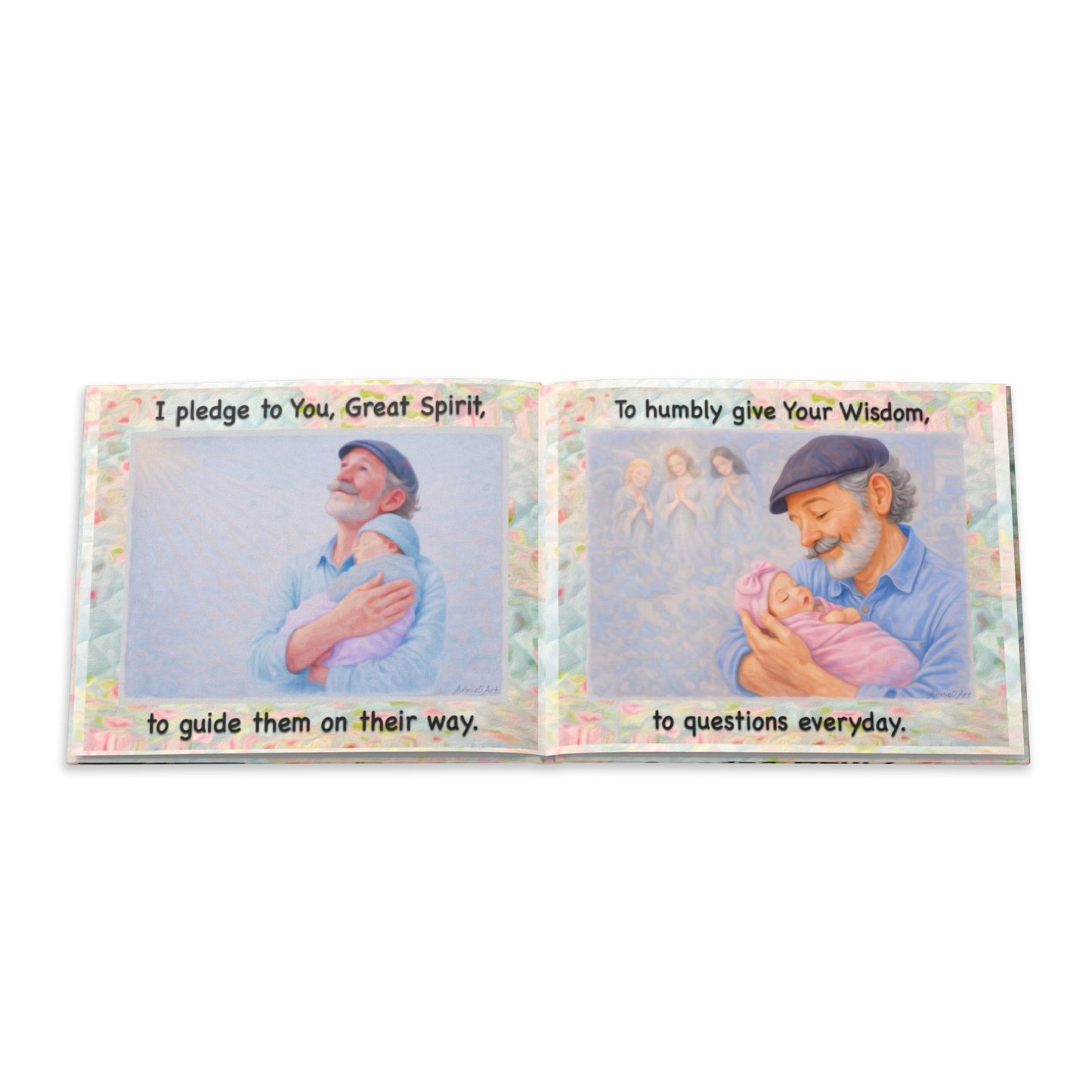 Hardcover Photo Book — "Grandpa Henry & The Day The Babies Were Born" Keepsake