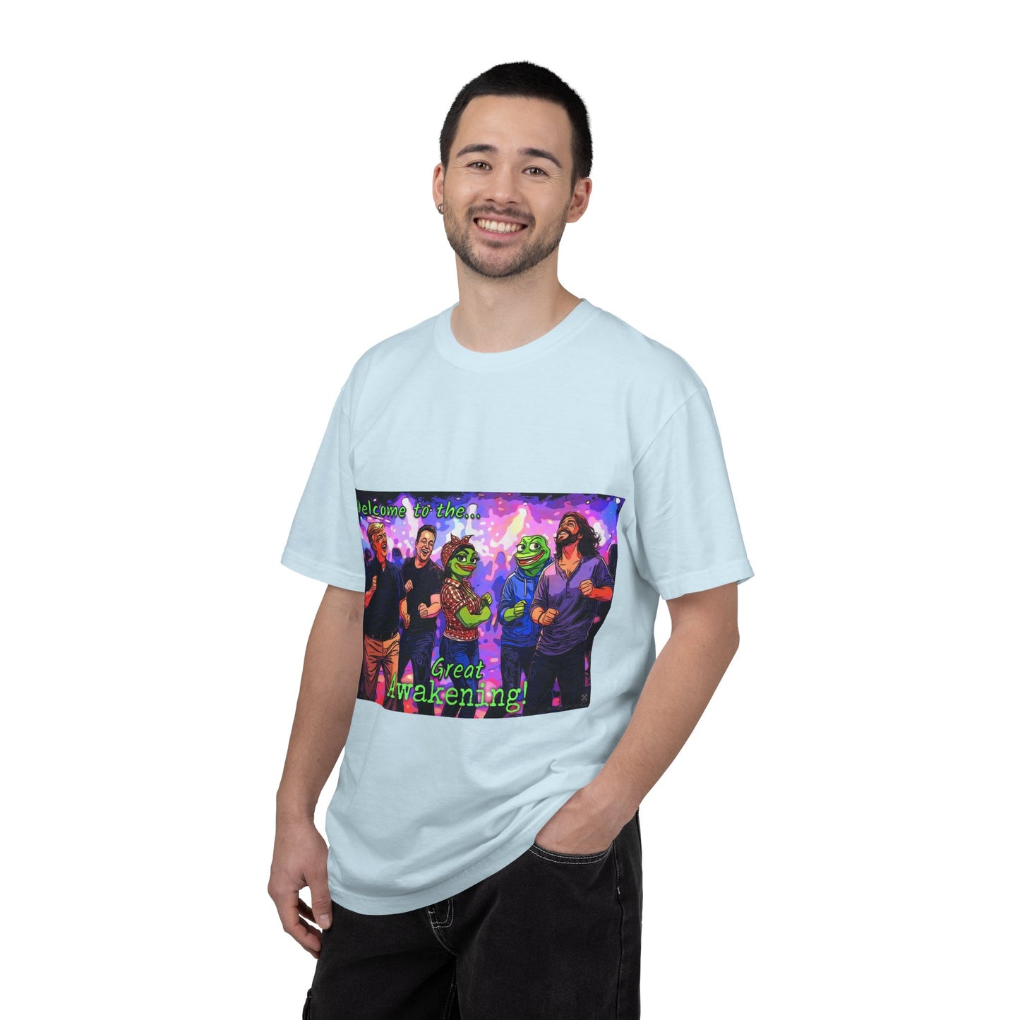 Great Awakening T-Shirt — Psychedelic Pepe & Friends Graphic Tee