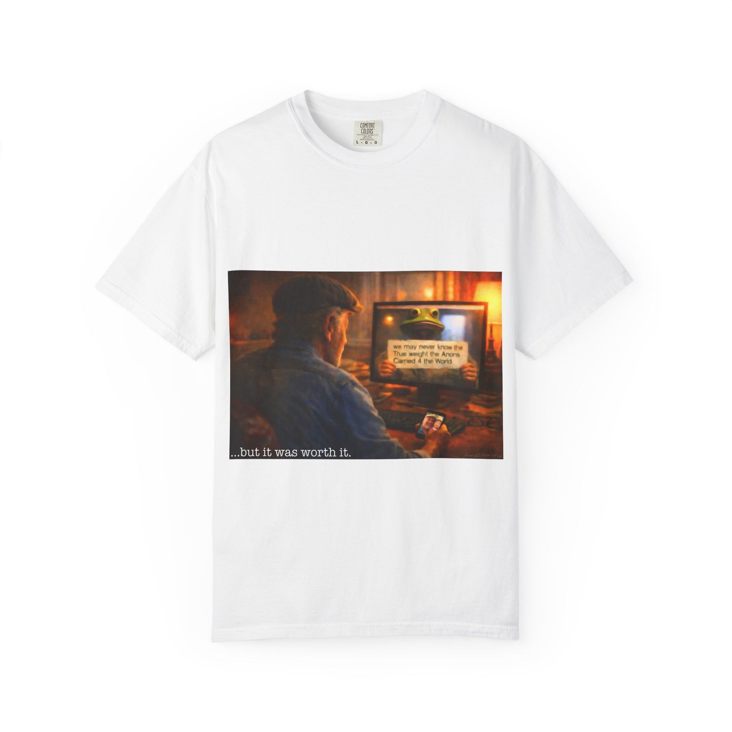 Anons, Keyboard Warriors 'But It Was Worth It' Tee