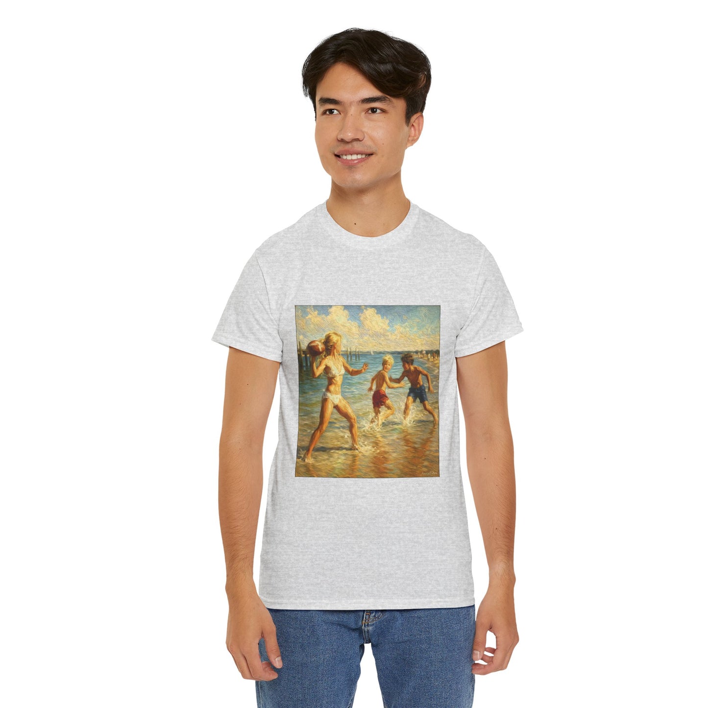 Vintage Beach T‑Shirt — 'Honeysuckle Lodge: 50+ Years of Endless Summer' Retro Seaside Tee