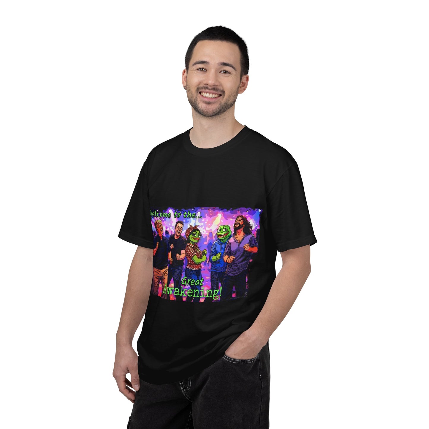 Great Awakening T-Shirt — Psychedelic Pepe & Friends Graphic Tee