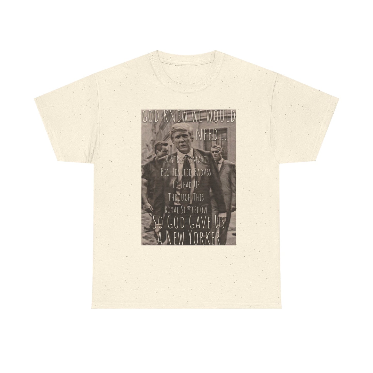 Vintage Trump tee “God gave us a New Yorker” Tee Retro MAGA