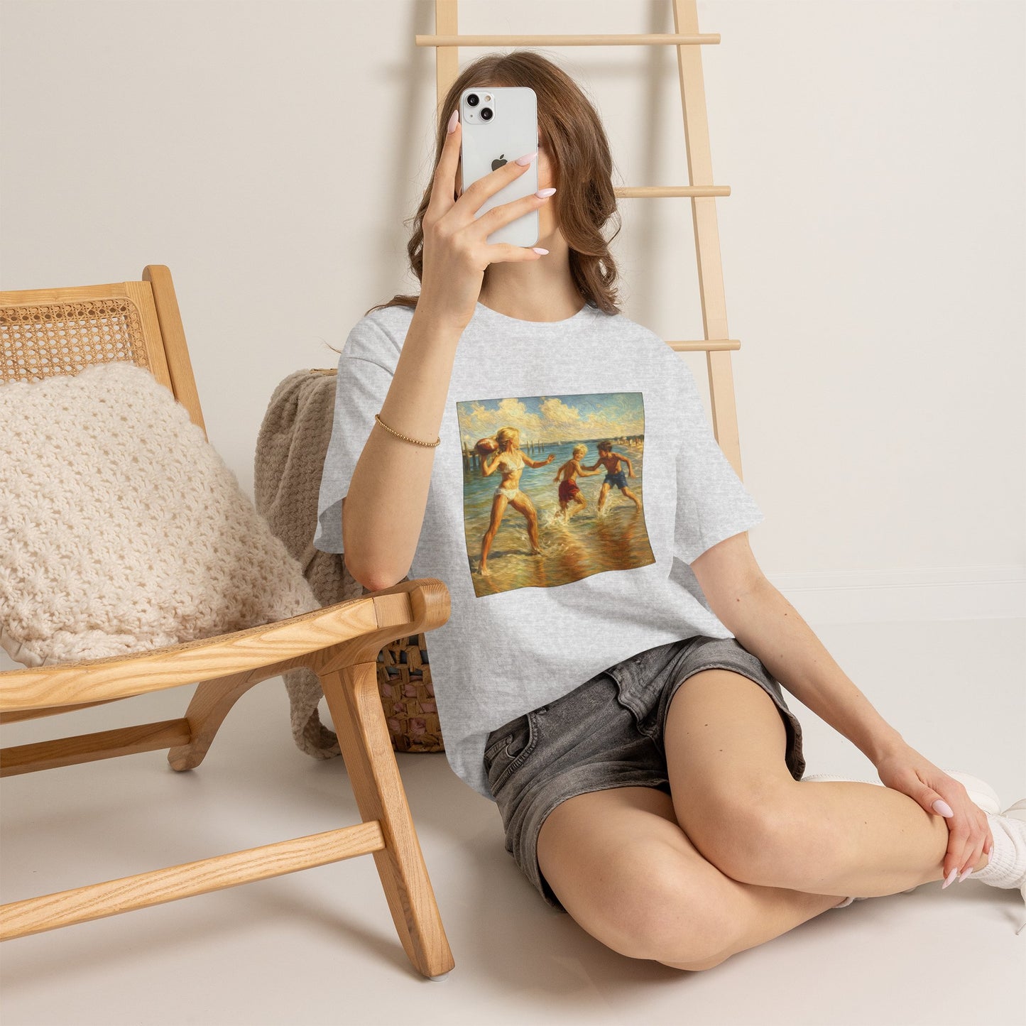 Vintage Beach T‑Shirt — 'Honeysuckle Lodge: 50+ Years of Endless Summer' Retro Seaside Tee
